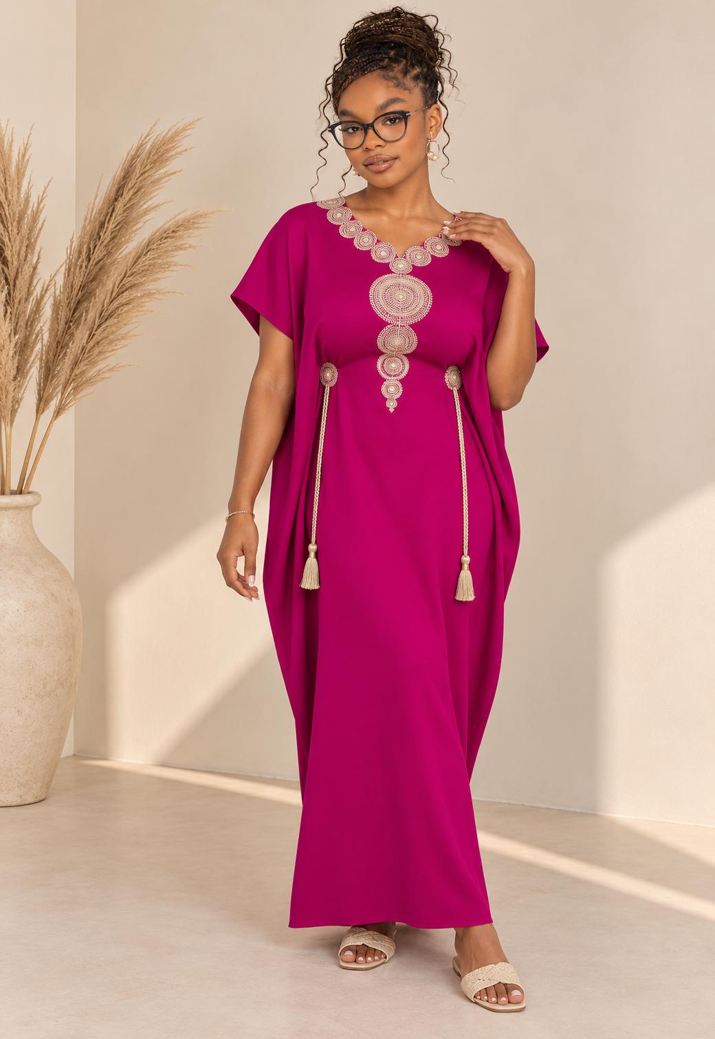 Arabian Nights Boho Outfit – Elegant Kaftan
