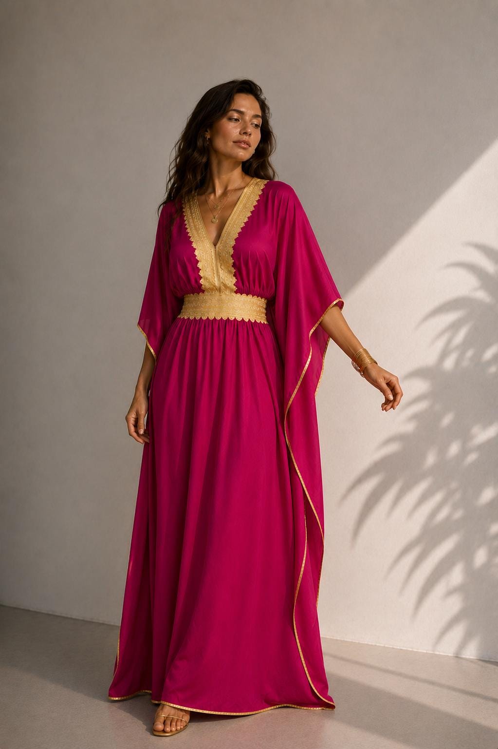 Dubai Luxury Kaftan Dress – Maxi