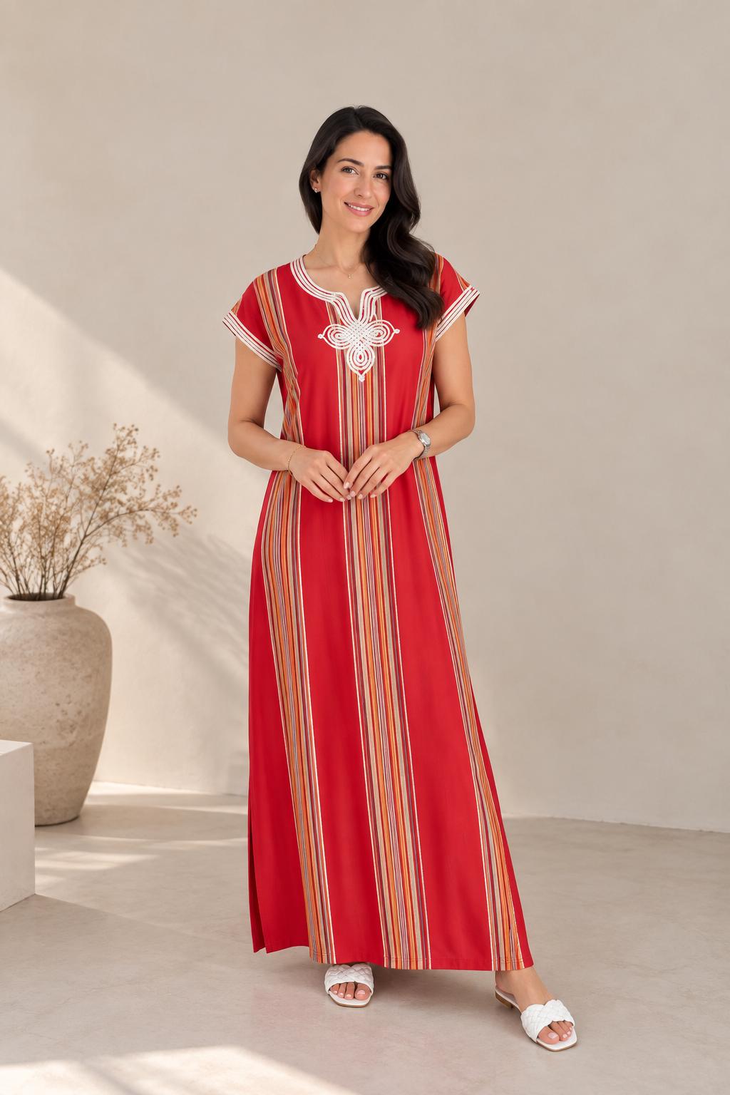 African Luxury Kaftan Dress – Handmade