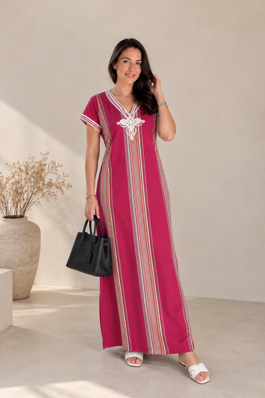 African Luxury Kaftan Dress – Handmade