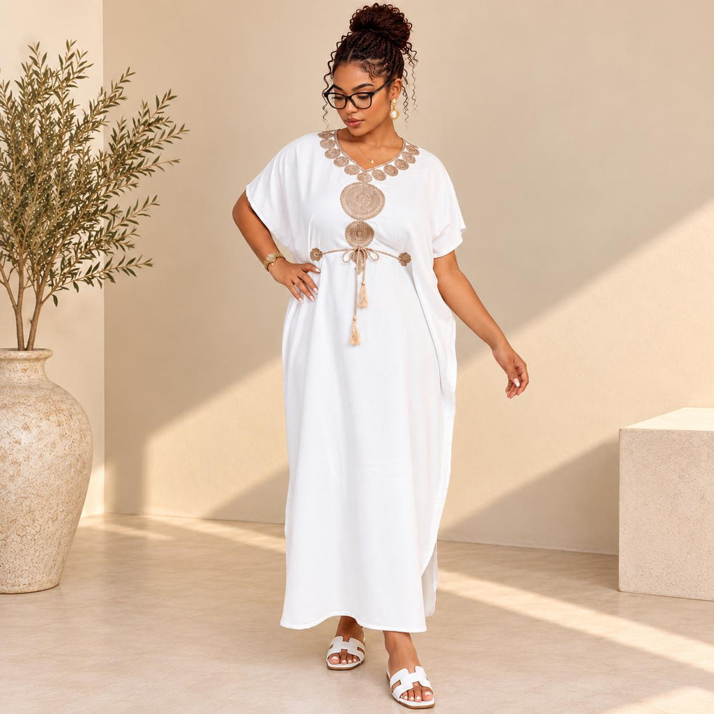 Arabian Nights Boho Outfit – Elegant Kaftan