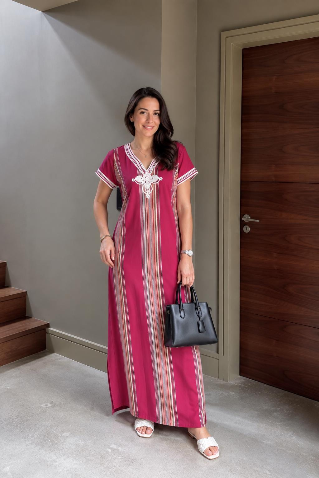 African Luxury Kaftan Dress – Handmade