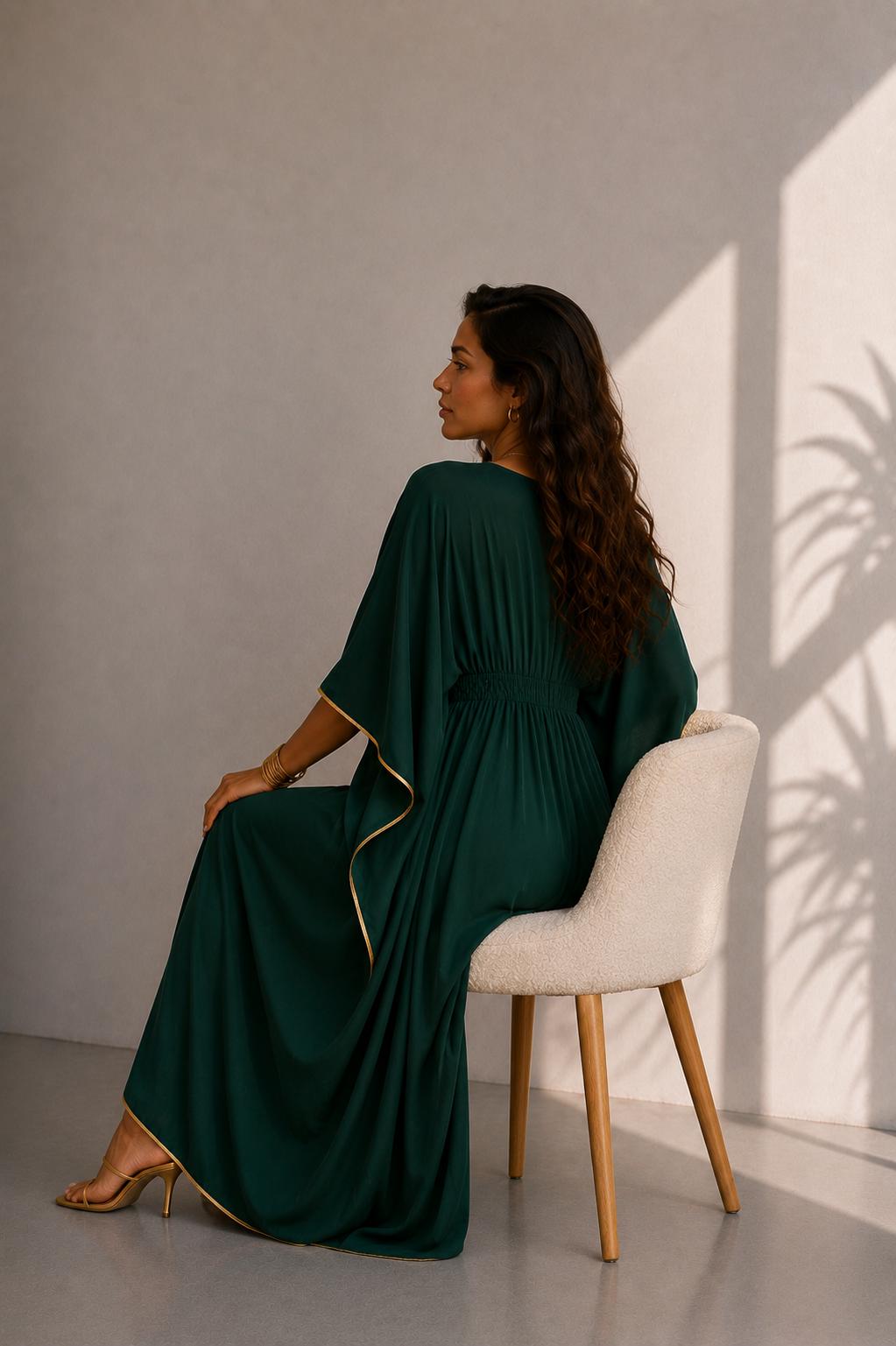 Dubai Luxury Kaftan Dress – Maxi